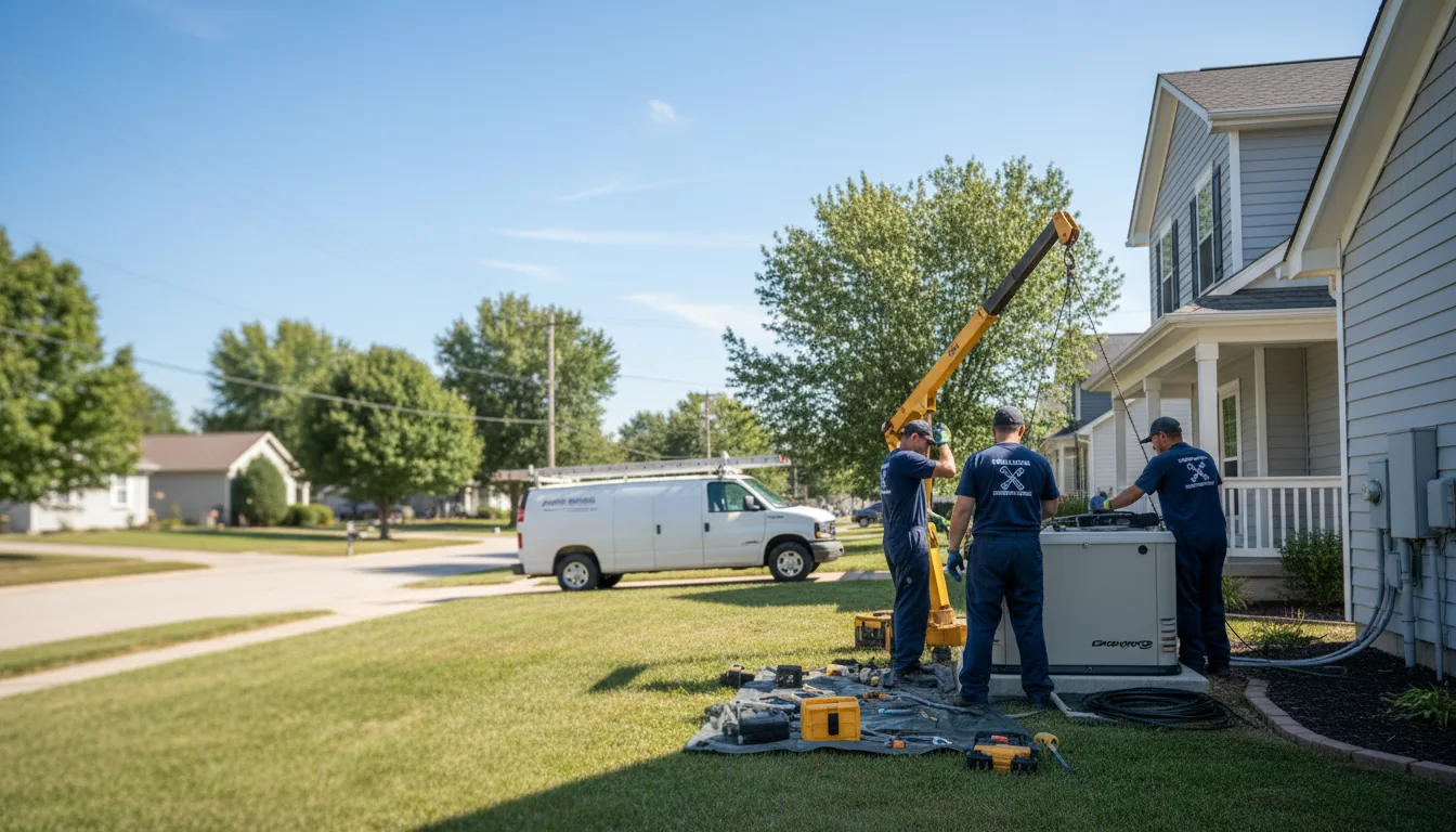 Generator Installation in Kincaid, KS near me
